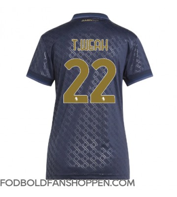 Juventus Timothy Weah #22 Tredjetrøje Dame 2024-25 Kortærmet